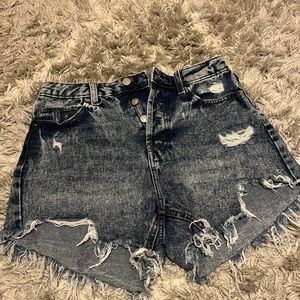 High waisted shorts